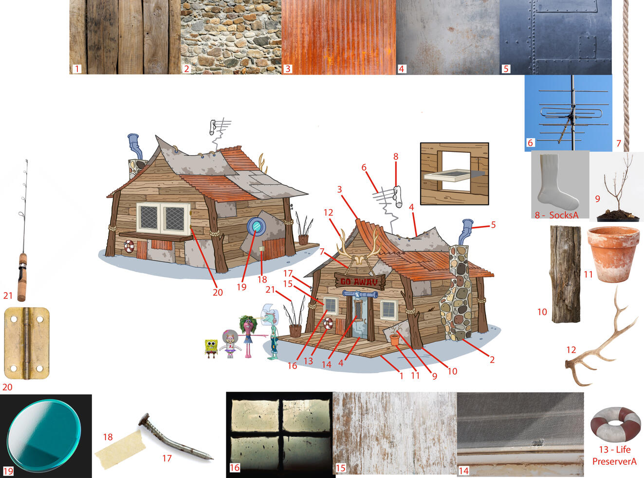 Shed Set