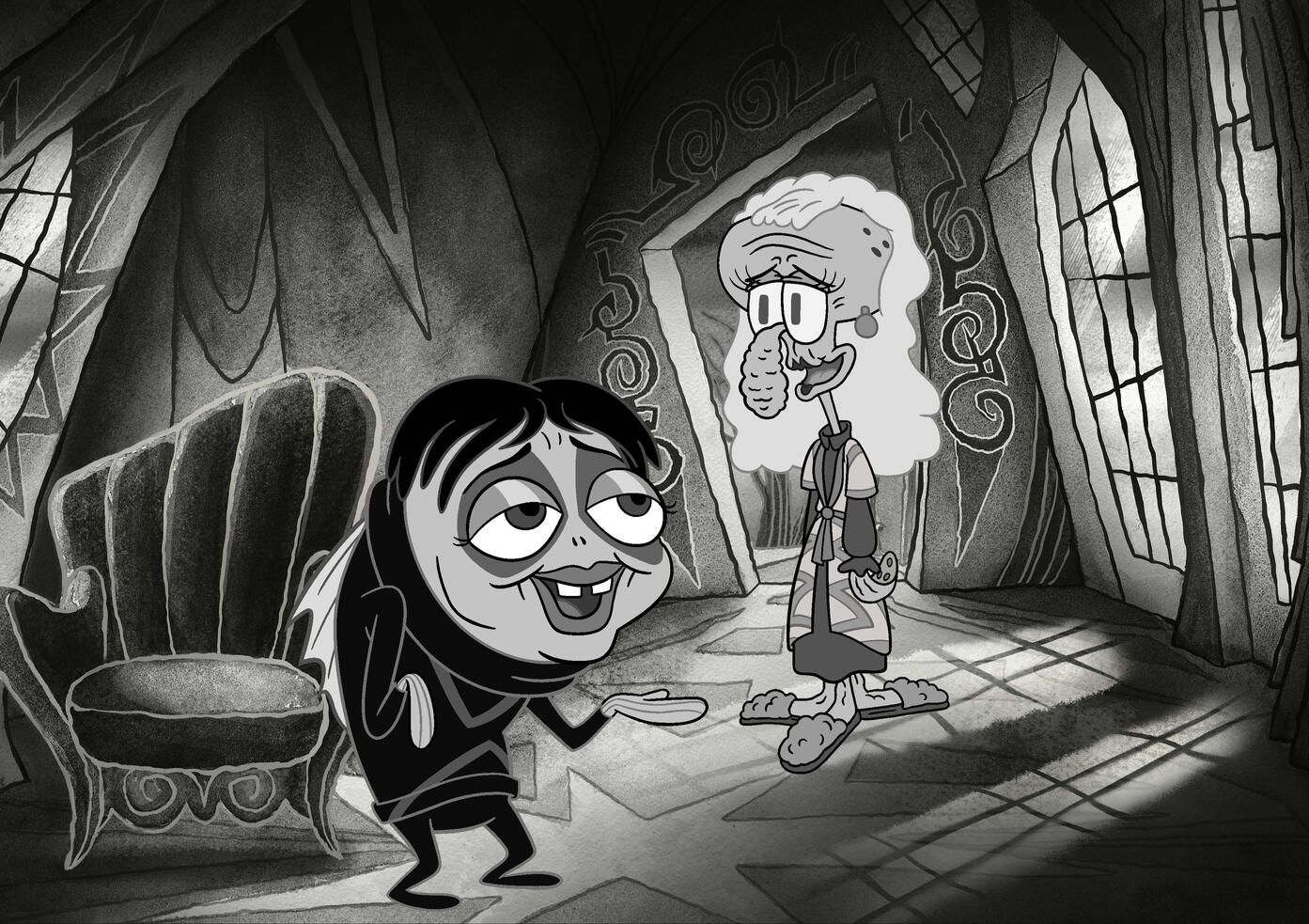 German Expressionist Slappy/Granny Tentacles