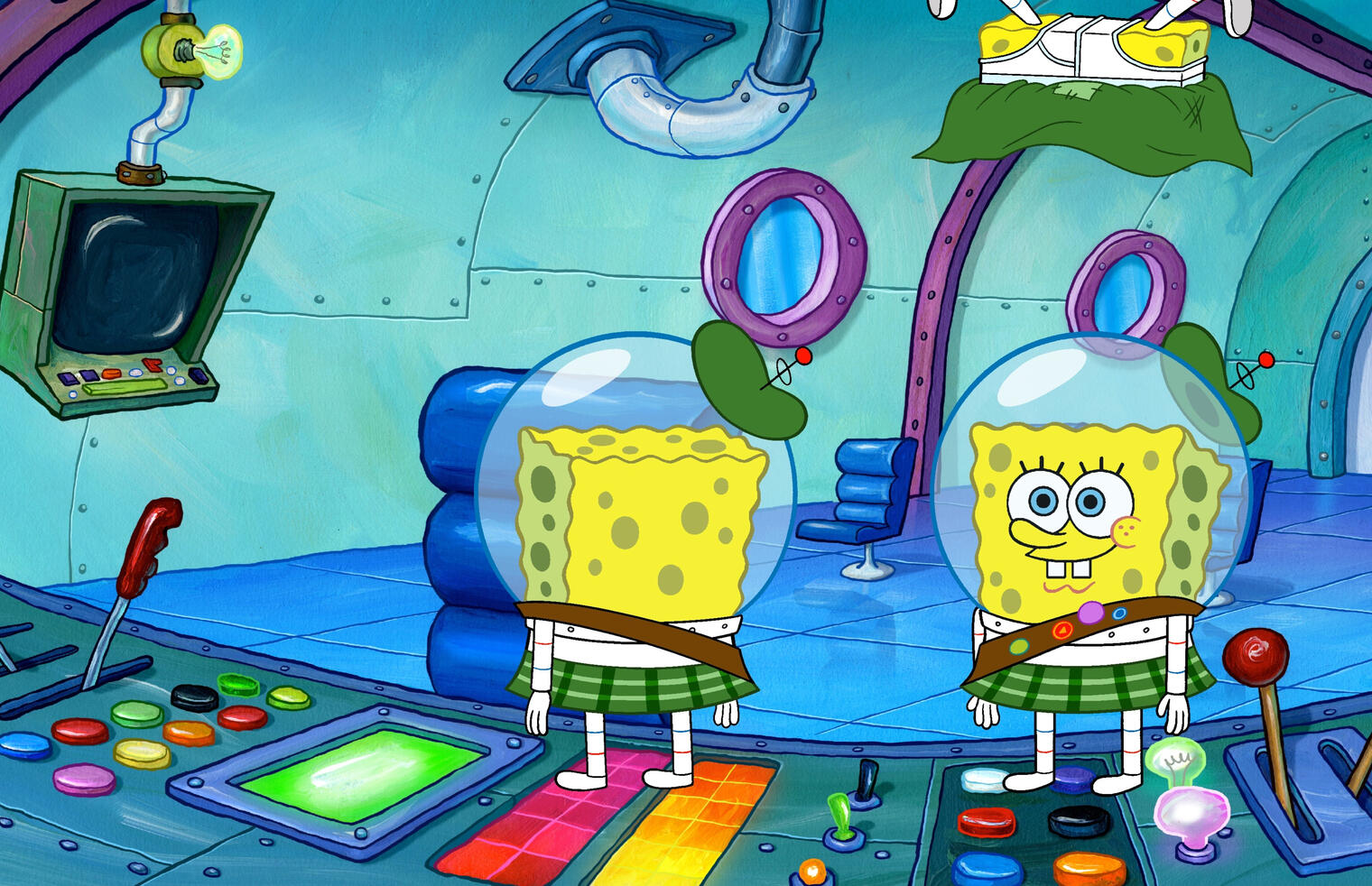 SpongeBob Science Scout Day