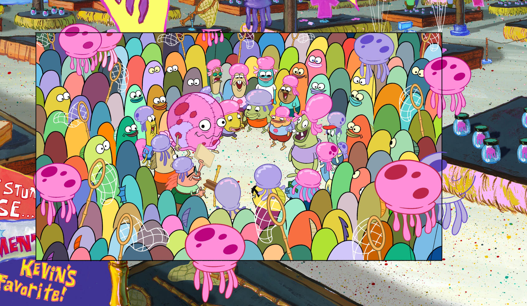 Jellyfishing Convention Crowd