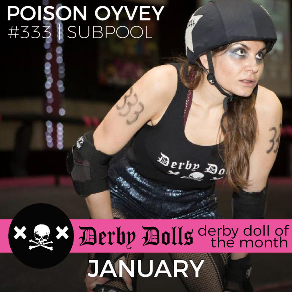 LADD Derby Doll of the Month Graphic